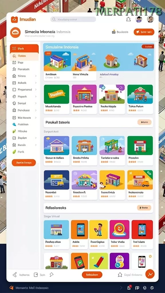 Cuplikan layar PAUS4D — menu navigasi